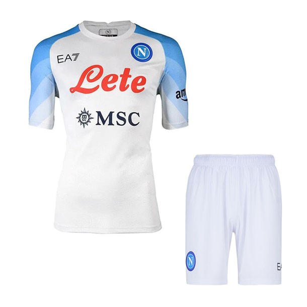 Camiseta Napoli Segunda equipo Niño 2022-23